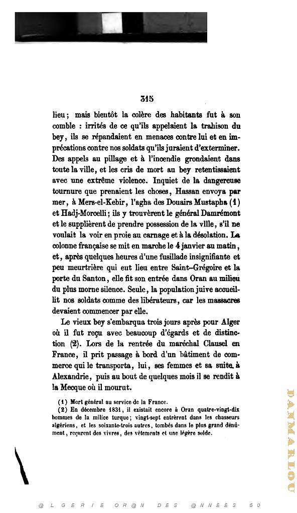 HISTOIRE D ORAN AVANT PENDANT APRES LA DOMINATION ESPAGNOLE D HENRI LEON FEY 1858_000329.jpg